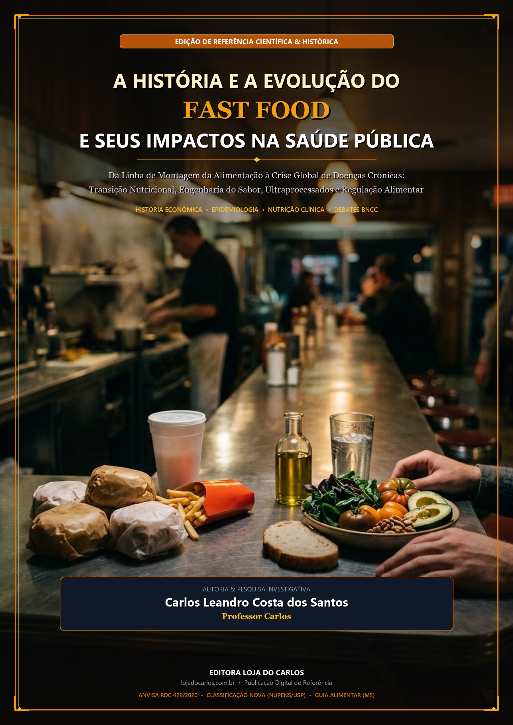 A História e a Evolução do Fast Food e seus Impactos na Saúde Pública